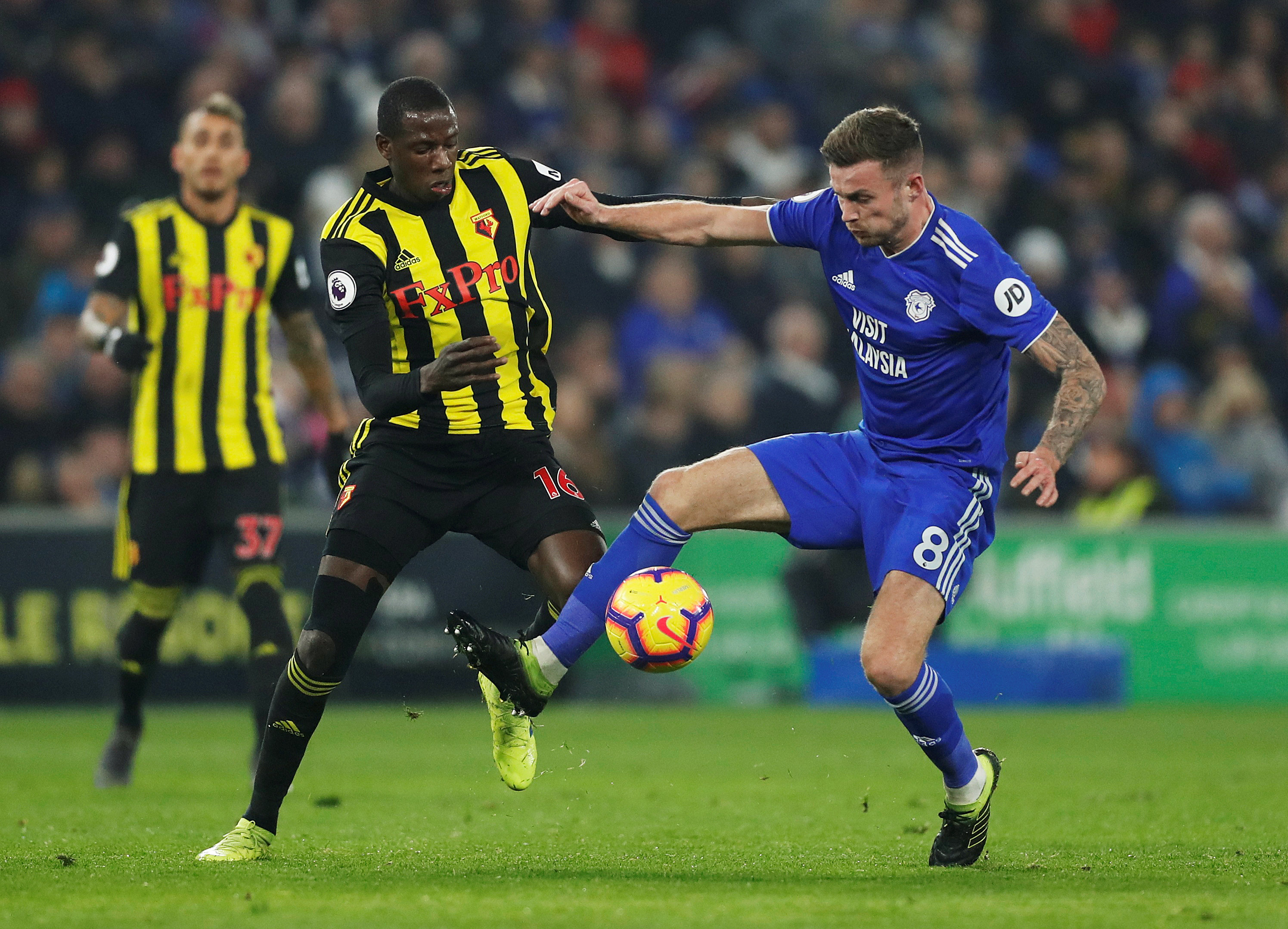 沃特福德客场击败卡迪夫城，拿下三分